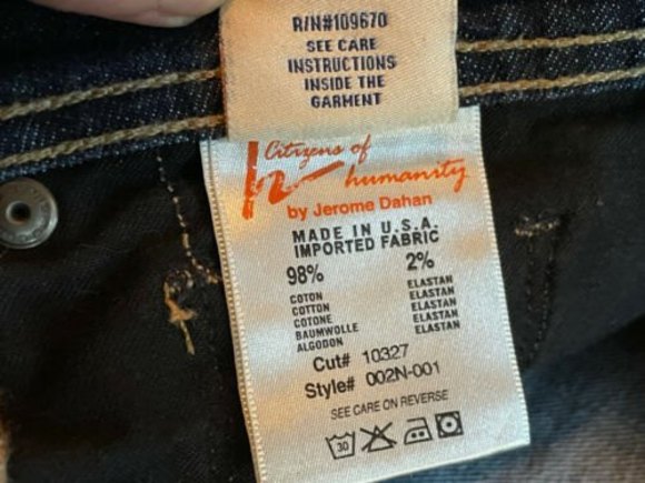 Citizens of Humanity Ingrid #002 Womens Low Waist Flare Jeans Blue Size 29 - Picture 10 of 13